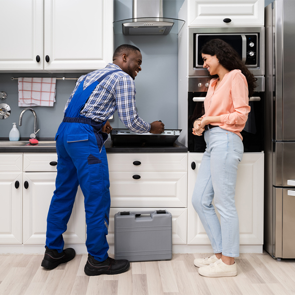 can you provide an estimate for cooktop repair before beginning any work in Deville LA